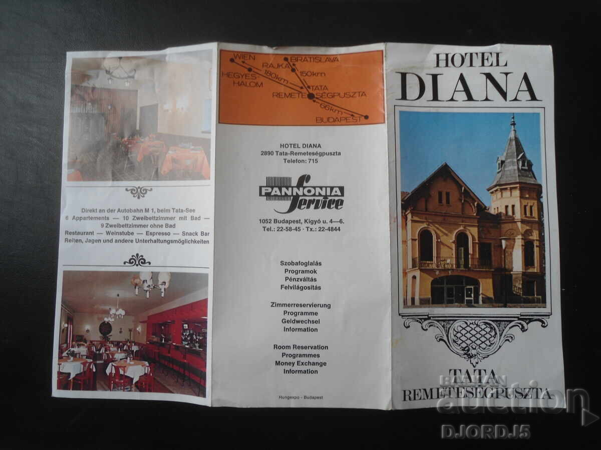 Licitație HOTEL DIANA, Budapesta