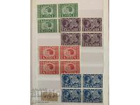 1930 - The Wedding of Tsar Boris III - Pairs - Mint Quadrilaterals