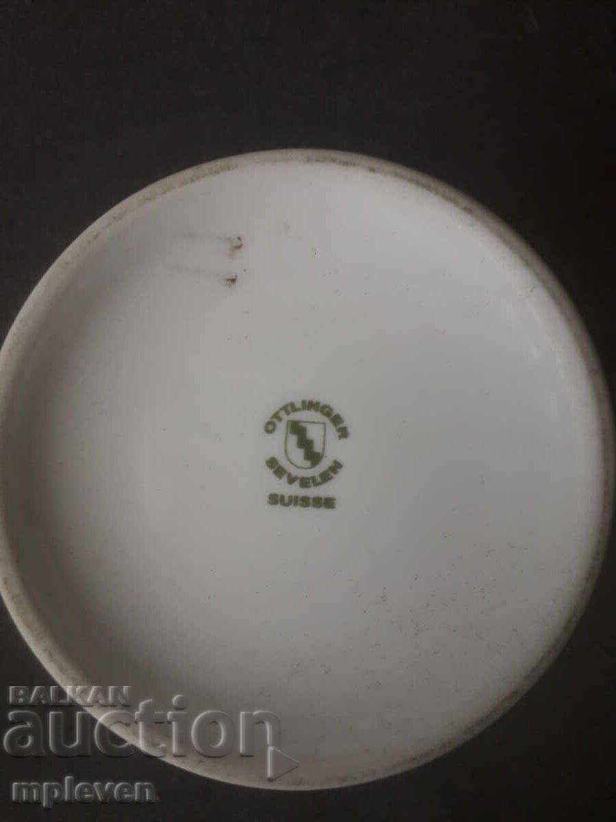 Auction  Porcelain Beer Mug Switzerland