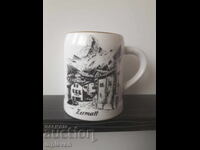 Cană de porțelan pentru bere Elveția