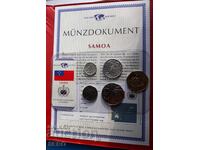 Νησιά Σαμόα - ΣΕΤ 2002 από 5 νομίσματα