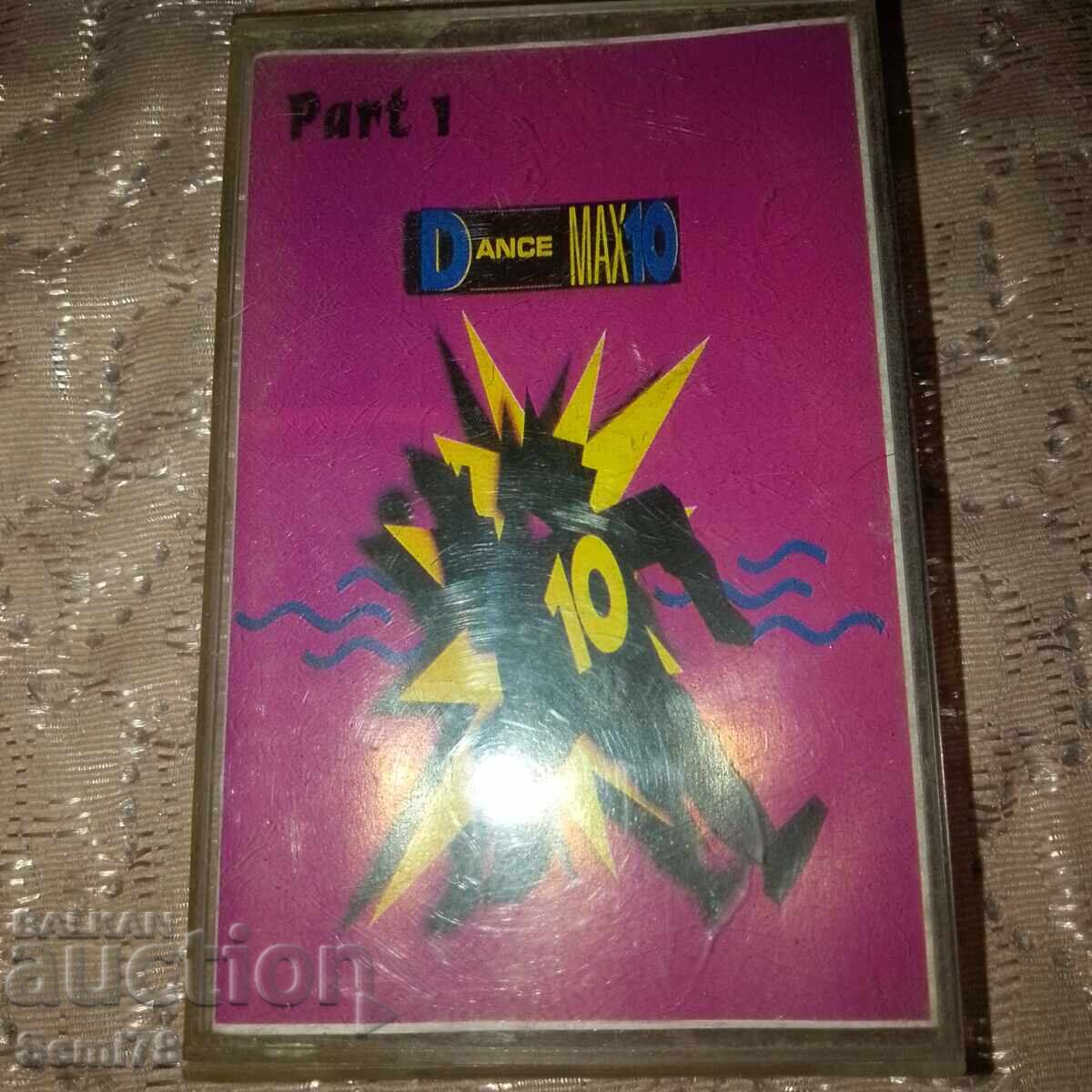 Dance max 10 - Ακουστική κασέτα