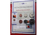 Papua New Guinea Islands - SET 2004-2006 of 6 coins