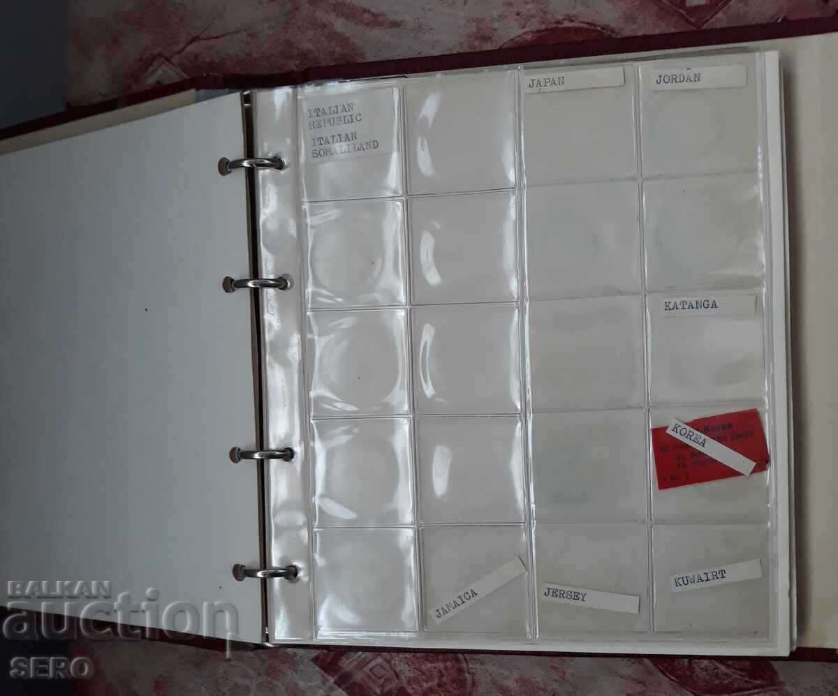 Δημοπρασία Κλασέρ για νομίσματα με 10 φύλλα για 160 νομίσματα με διαφορετικό μέγεθος