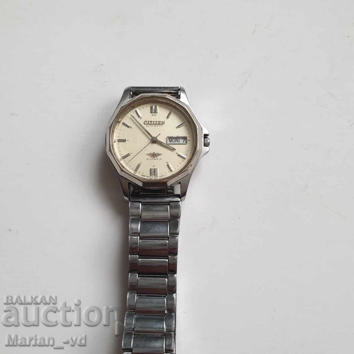 Men's Citizen automatic watch 21j - 7