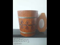 Ξύλινη Κούπα για Μπύρα, Κρασί