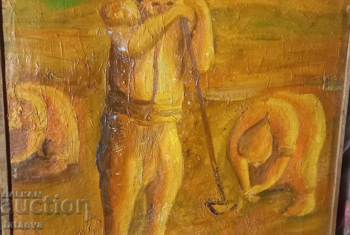 Аукцион Много стара Майсторска работа, 50×65, неподписана.