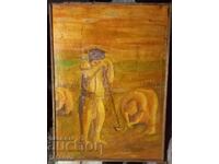 Muncă de maestru foarte veche, 50×65, nesemnată
