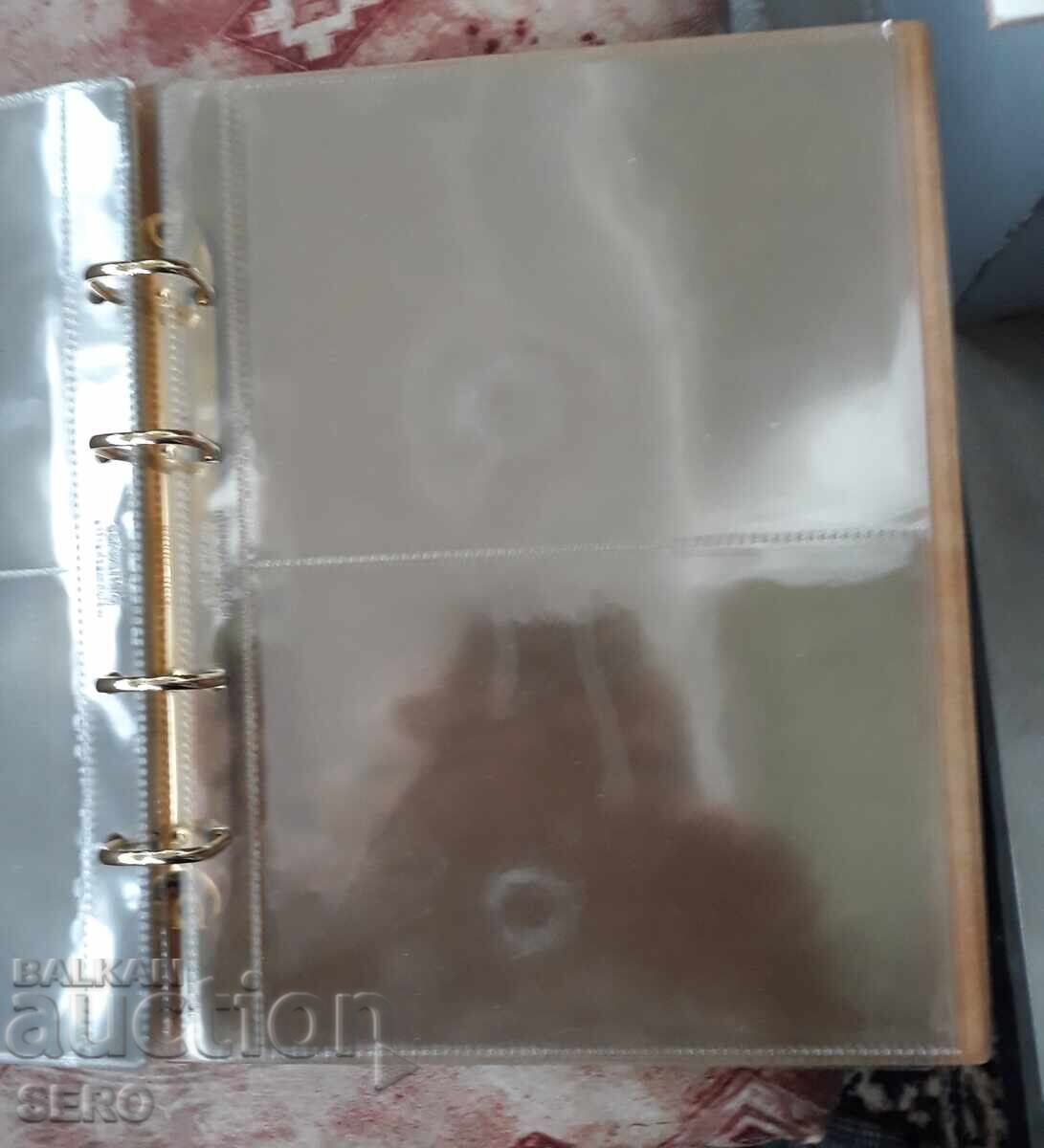 Delivery of Coin envelope binder with 20 pages