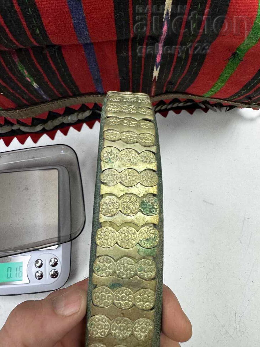 Revival belt silver, carved leather for restoration - 5 Revival belt silver, carved leather for restoration - 5