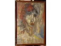 Georgi Simov, Mixed media, cardboard, 40x60