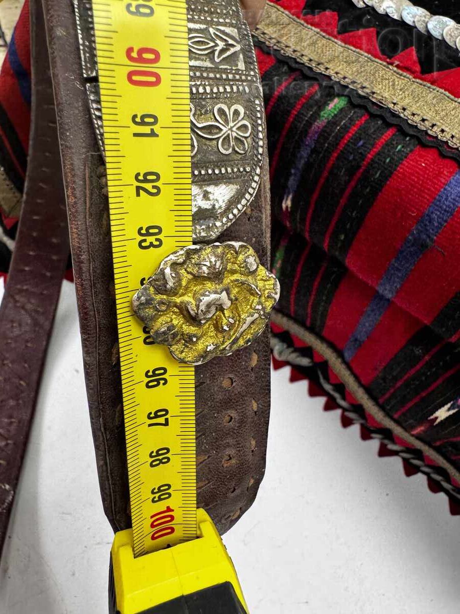 Revival belt silver cut leather perfect 93/4 cm - 5 Revival belt silver cut leather perfect 93/4 cm - 5