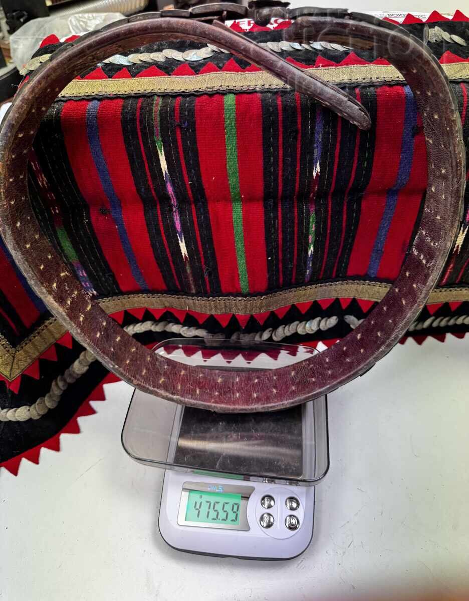 Revival belt silver cut leather perfect 93/4 cm - 7 Revival belt silver cut leather perfect 93/4 cm - 7