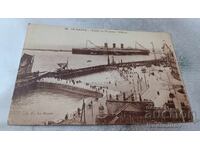 Ταχυδρομική κάρτα Le Havre Entree du Paquebot PARIS