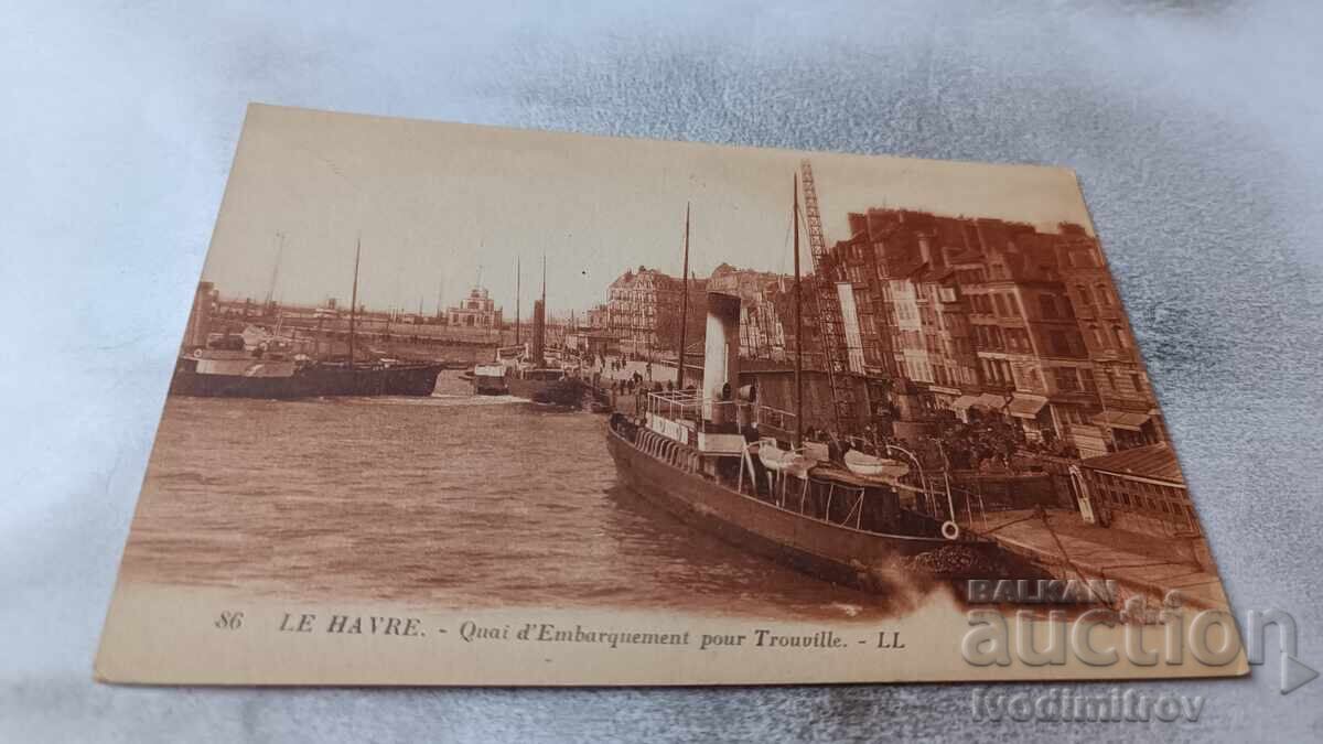 Π Κ Le Havre Quai d'Embarquement pour Trouville
