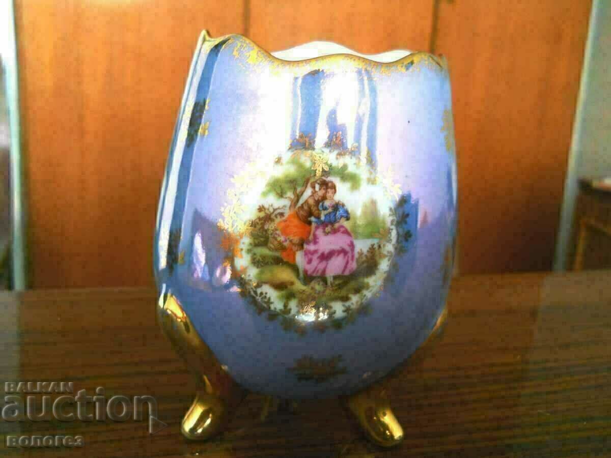 Auction Porcelain jewelry box "Bavaria" - Germany Auction Porcelain jewelry box "Bavaria" - Germany