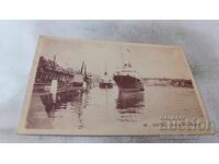 Postcard Dieppe Arrival of a Liner