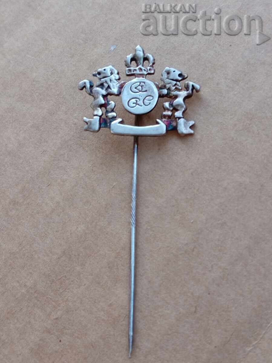 Ασημένιο σήμα καρφίτσα με καρφίτσα 925 με τιμή 31.00 BGN | € 15.85