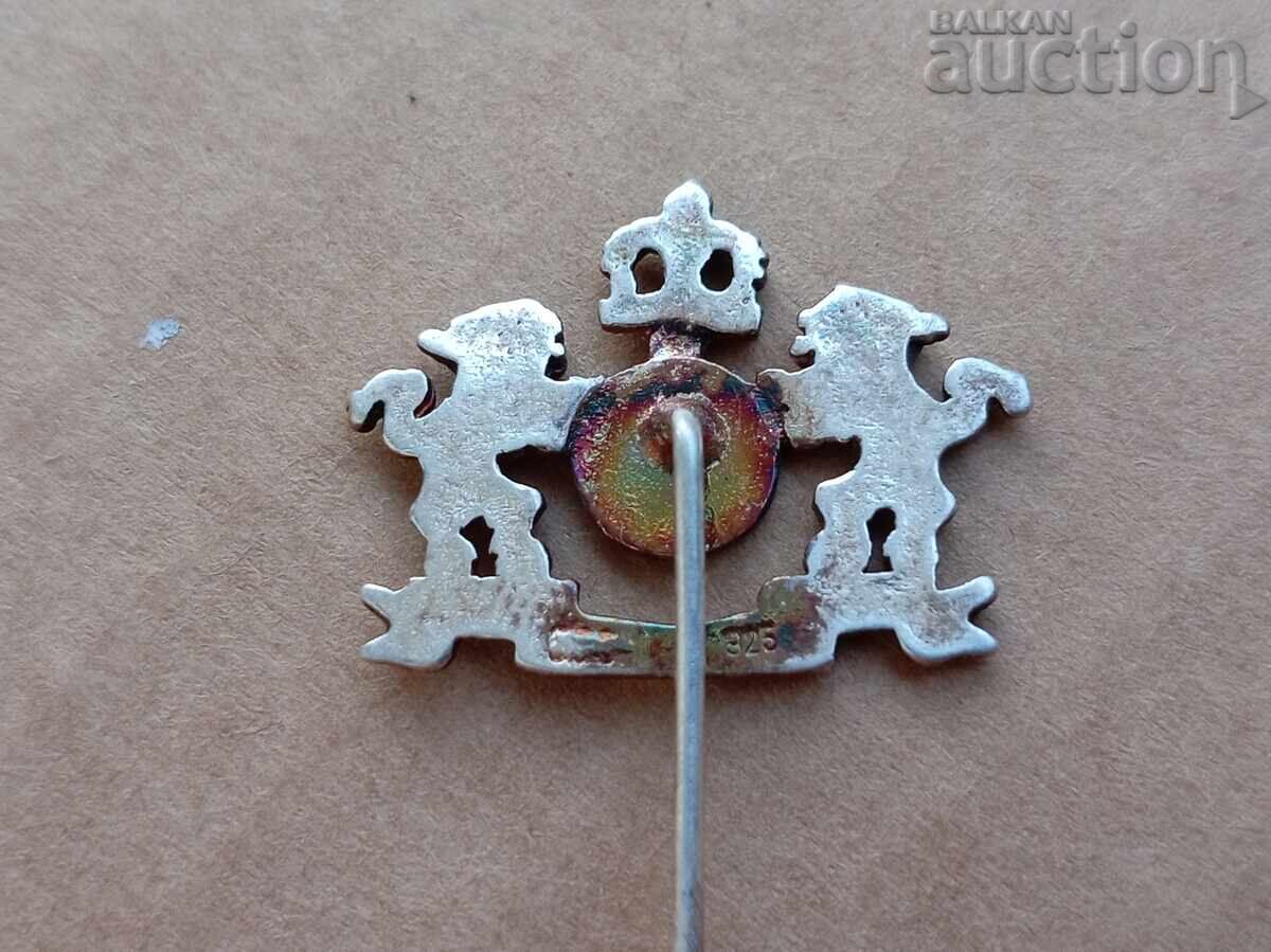 Ασημένιο σήμα καρφίτσα με καρφίτσα 925 - 5