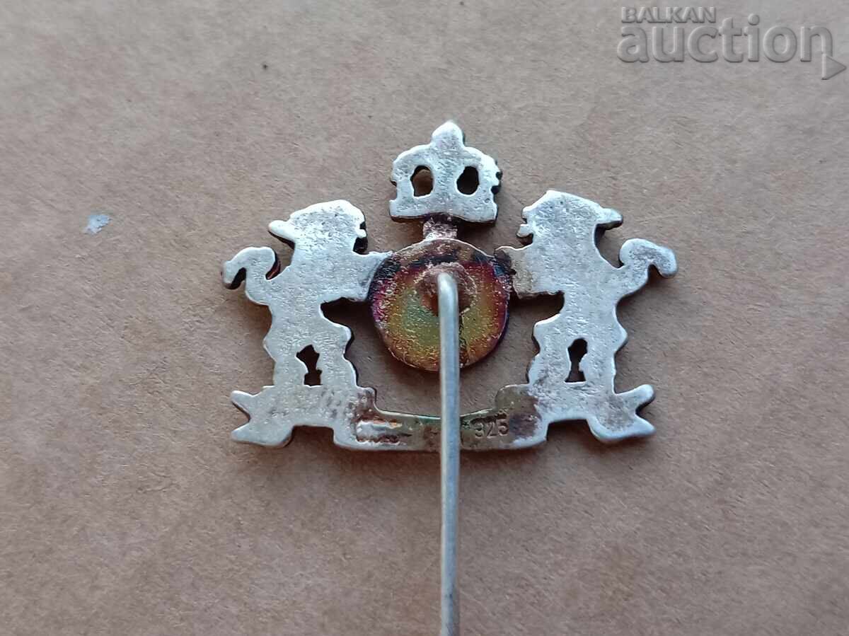 Ασημένιο σήμα καρφίτσα με καρφίτσα 925 - 6