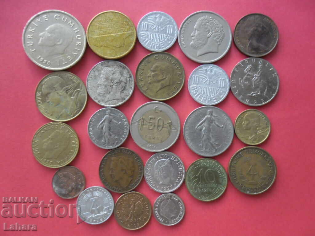 Lot of coins with price 1.23 BGN | € 0.63 Lot of coins with price 1.23 BGN | € 0.63