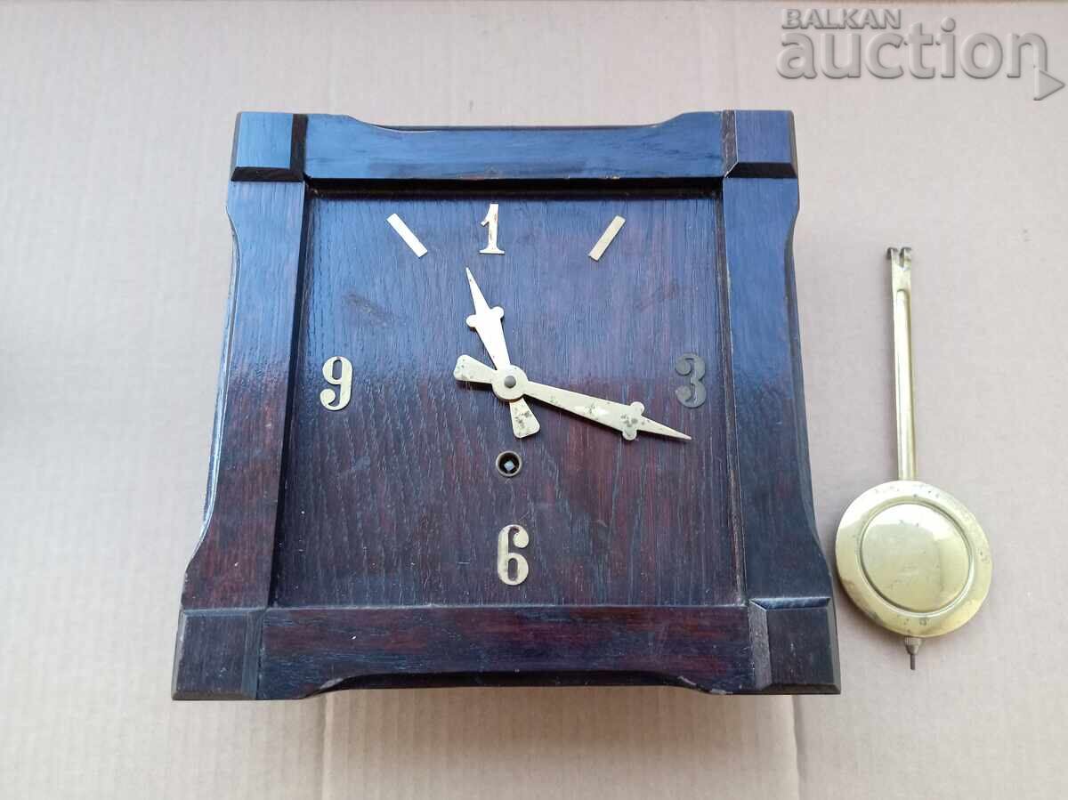 Wall clock, type OChZ, Russia, USSR, non-working, with pendulum with price 41.00 BGN | € 20.96