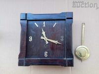 Wall clock, type OChZ, Russia, USSR, non-working, with pendulum