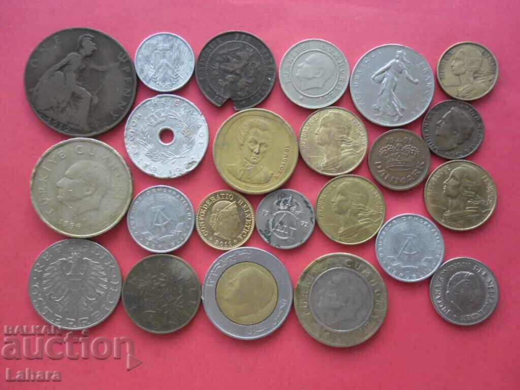 Лот монети с цена 2.00 лв. | € 1.02