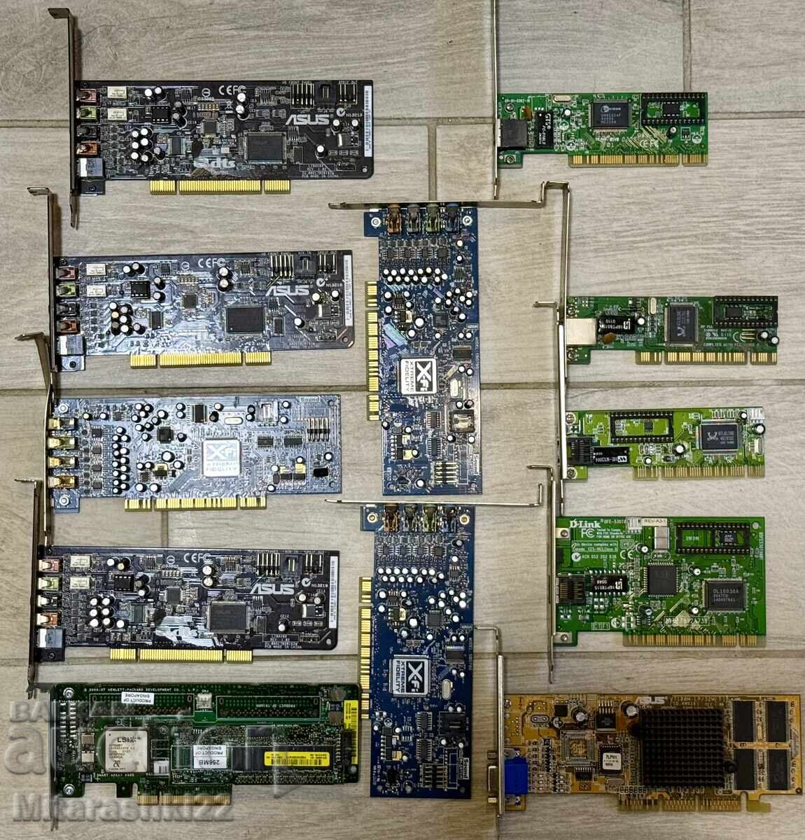 12 PIECES ELECTRONIC SCRAP BOARDS
