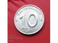 Германия-ГДР-10 пфенига 1950 А