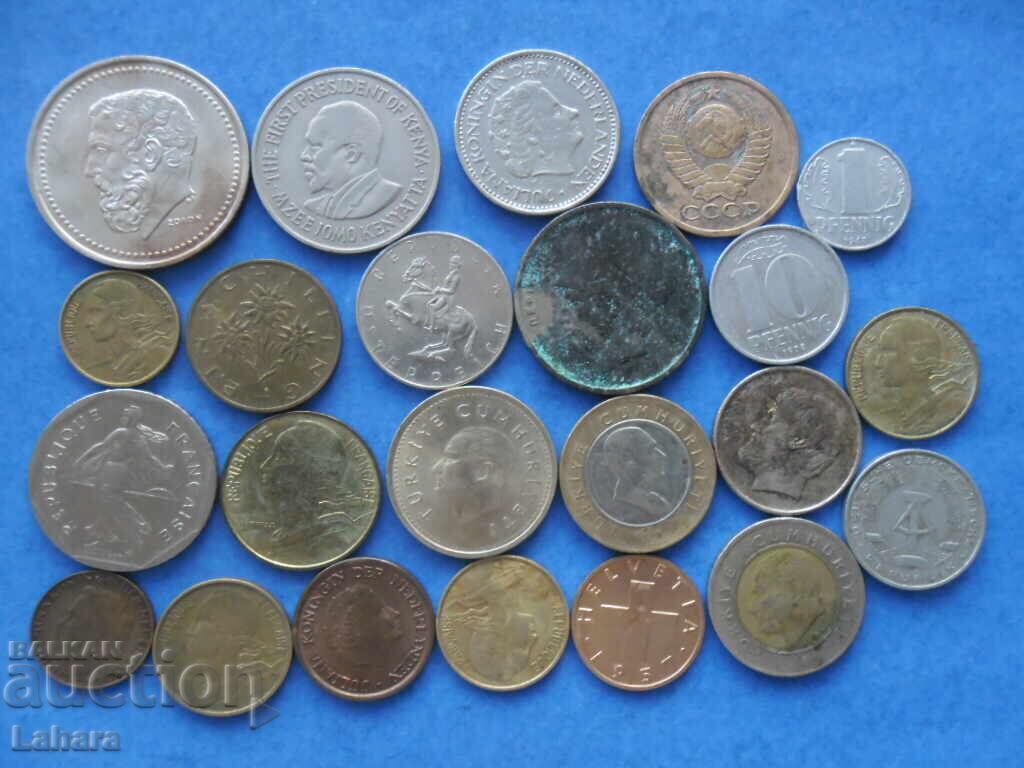 Lot of coins with price 0.56 BGN | € 0.29 Lot of coins with price 0.56 BGN | € 0.29