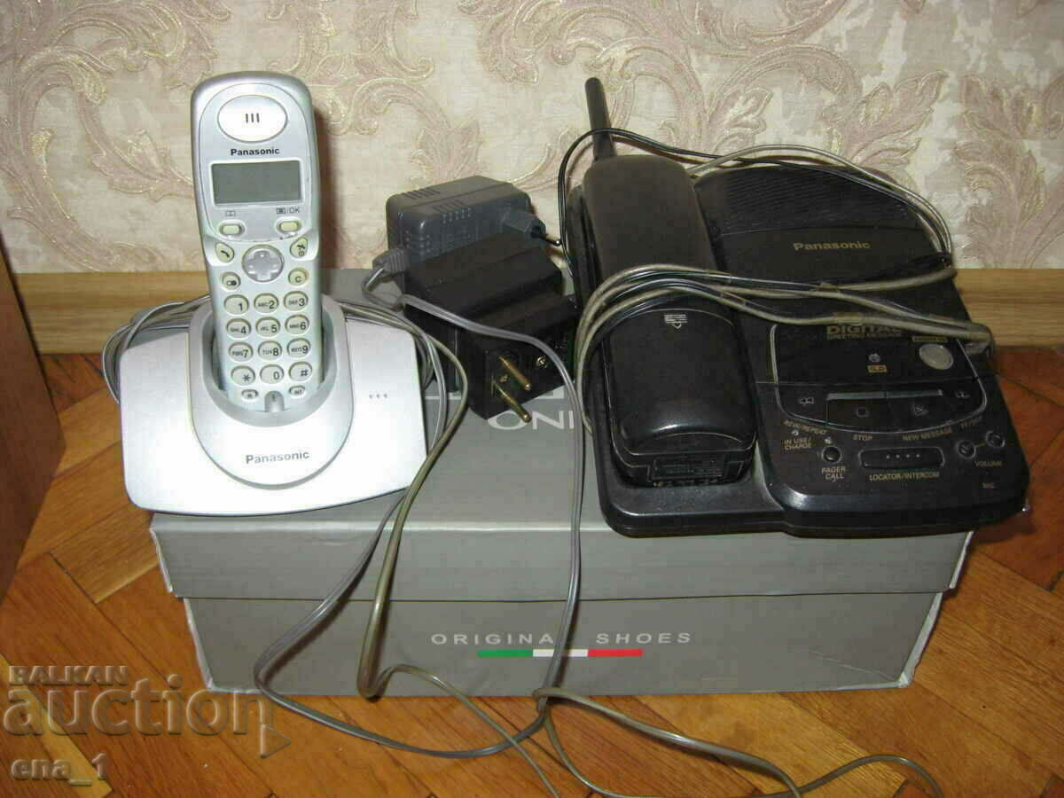 2 PANASONIC digital landline telephones - working with price 14.99 BGN | € 7.66