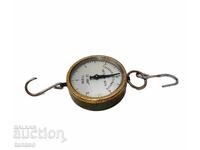 Old Bulgarian pocket spring scale "Mir" Troyan