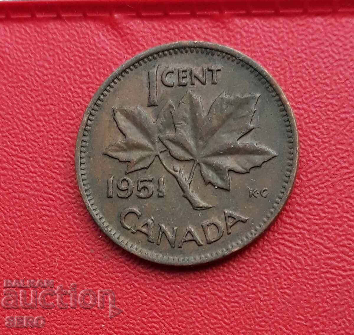 Canada - 1 cent 1951 Canada - 1 cent 1951