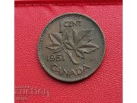 Canada - 1 cent 1951