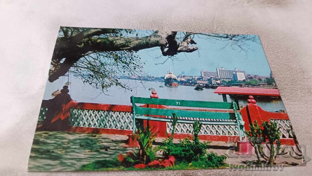 Postcard Calcutta Corner of Strand