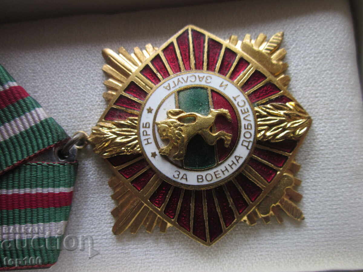 Order for Military Valor and Merit, 1st Class, with Box, BZC!!! - 6