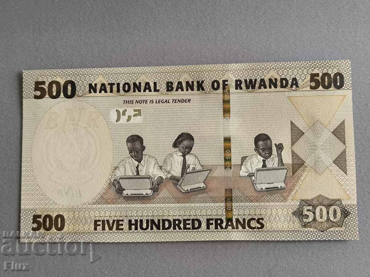 Banknote - Rwanda - 500 francs UNC | 2019 Banknote - Rwanda - 500 francs UNC | 2019
