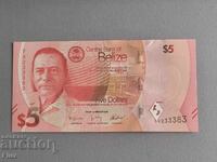 Banknote - Belize - 5 Dollars UNC | 2025