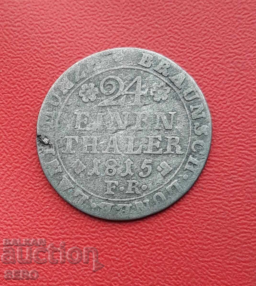Germania-Braunschweig-Lüneburg-1/24 taler 1815