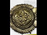 Revival jewelry struck forged silver