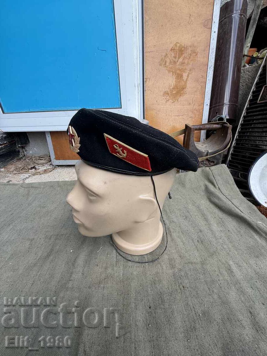 Σοβιετικό μπερέ φαντάρου Σοβιετικού Ναυτικού (CHF) με τιμή 55.00 BGN | € 28.12