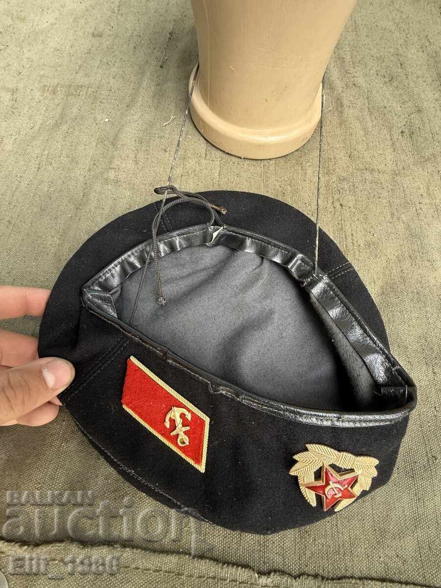 Παράδοση Στρατιωτικό μπερέ Μαύρου Στόλου ΕΣΣΔ