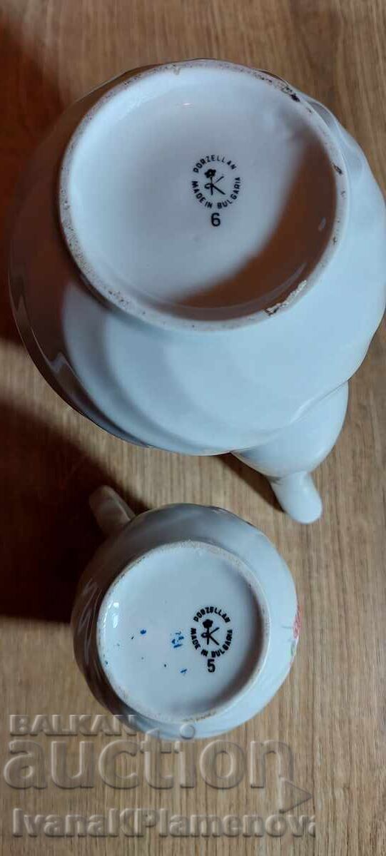Porțelan Bulgaria două carafe pentru cunoscători - 6 Porțelan Bulgaria două carafe pentru cunoscători - 6