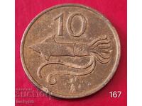 10 eyrir 1981 - Islanda