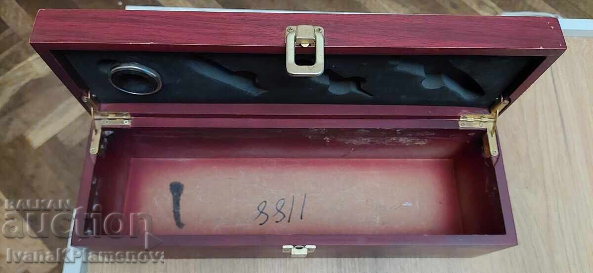 Cutie din lemn pentru vin pentru cunoscători - 6