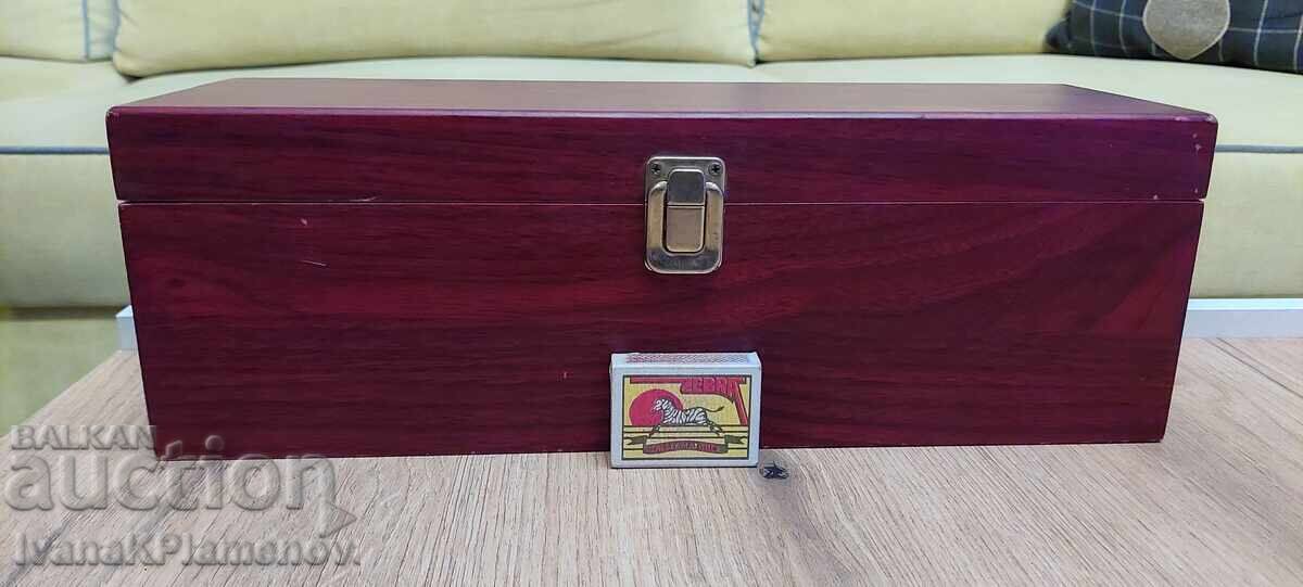 Cutie din lemn pentru vin pentru cunoscători - 7