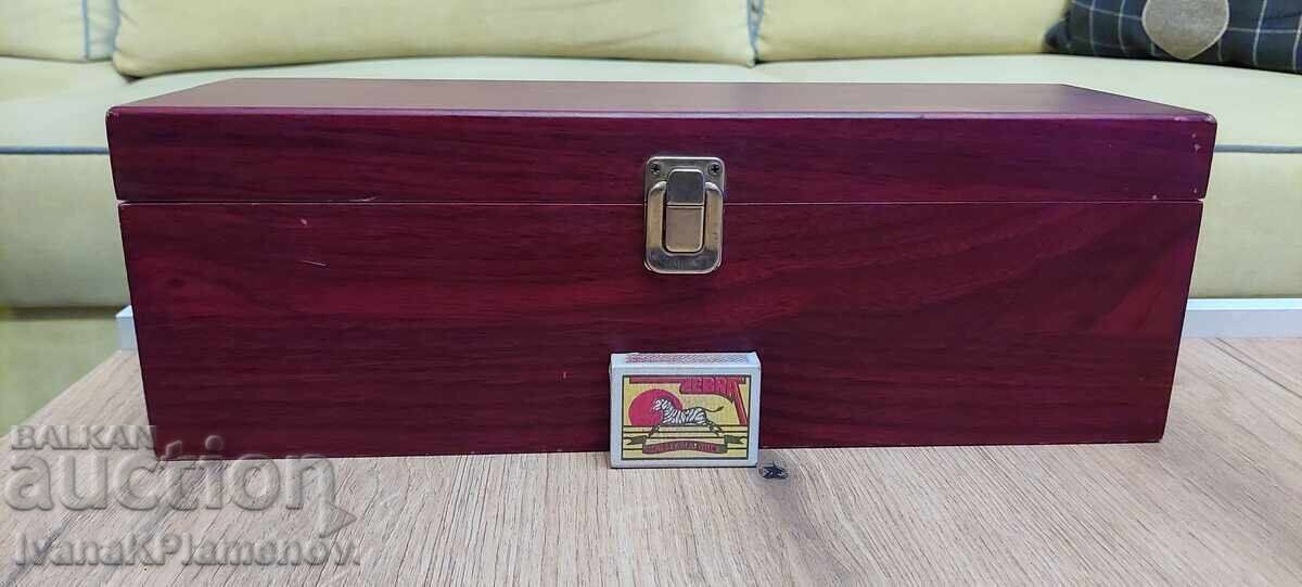 Кутия дървена за вино за ценители - 7