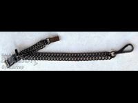 Metal scabbard for saber