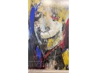 Plamen Bonev tablou memorabil în ulei